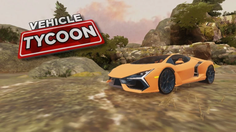 More About Vehicle Tycoon, Image source: Roblox.com