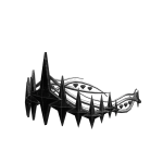 Black Crystalized Crown