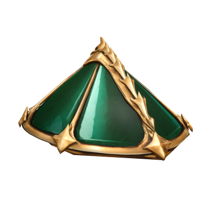 Green & Gold Samurai Power Ranger Hat