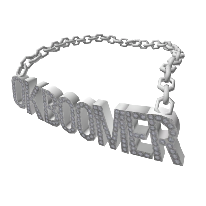 Ok Boomer Bling Chain
