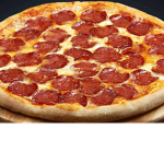 pizza's pepperonis