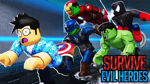😈[COSTUMES] ZOMBIE SUPER HERO RUSH EVIL (SCARY)