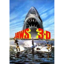 Jaws 3D - shark explosion scene. icon