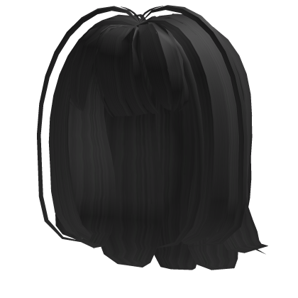 Cute Bob W Bangs ( Black ) Roblox item