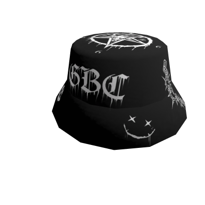 Black Bucket Hat GBC