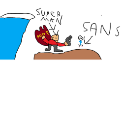 posseble sans's superman obby with poopballs