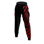 Cyberpunk Sweatpants - Red & Black