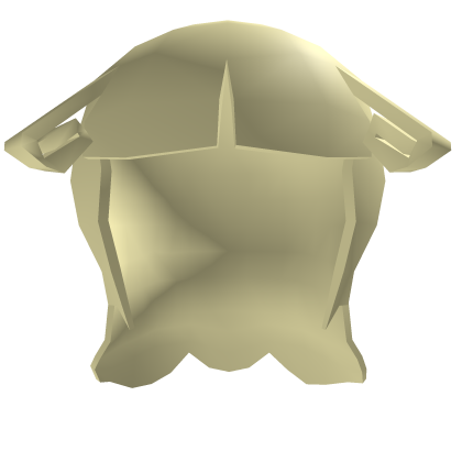low poly Kawaii pink cloud hair (Yellow)