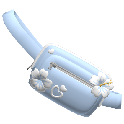 Preppy Light Blue Crossbody Fannypack thumbnail