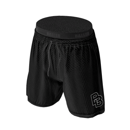 BLACK BALLER DRIP SHORT thumbnail