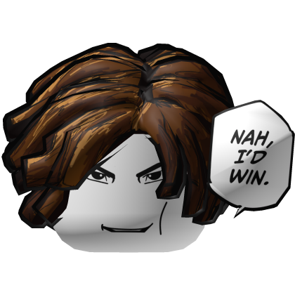 Noob Nah, I'd Win. Gojo Meme Roblox item