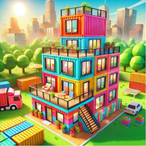 [UPDATE🎨] 📫Super Container House Tycoon official Roblox game thumbnail