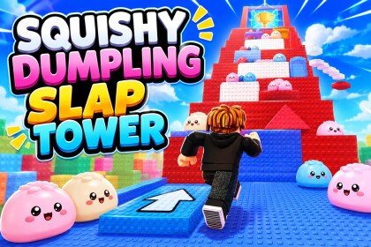 Squishy Dumpling Slap Tower