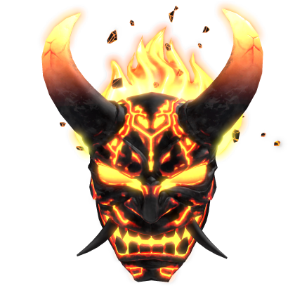 Infernal Oni Mask Red