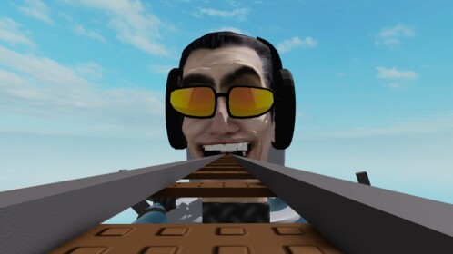 Cart Ride Into G-Man!