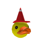 Red Traffic Duck