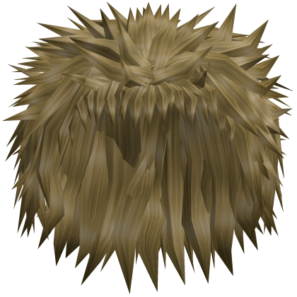 Golden Blonde Spiky Punk Messy Emo Hair Roblox item