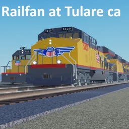 Railfan at Tulare California icon