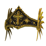 Black and Gold Star Cross Valk