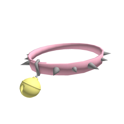 Pink Spiked Cat Collar (3.0)