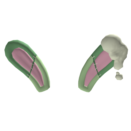 Cute zombie bunny ears  Roblox item
