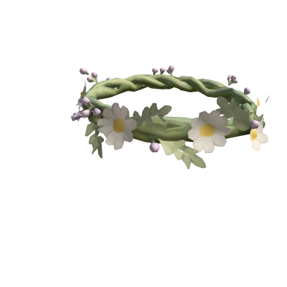 Pastel Meadow Wildflower Crown [Sage / Daisy] Roblox item