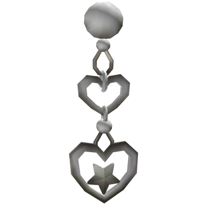 Silver Heart Belly Piercing 3.0