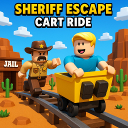 Sheriff escape cart ride
