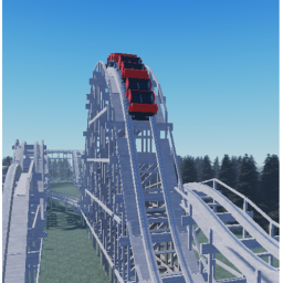 Old Classic, Old Wooden Roller Coaster