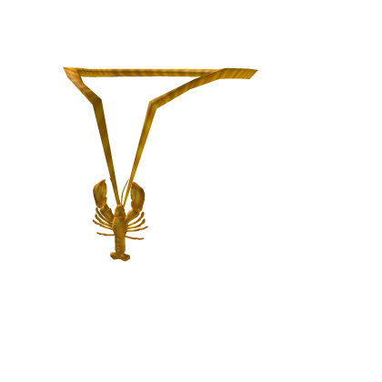 Golden Lobster Necklace