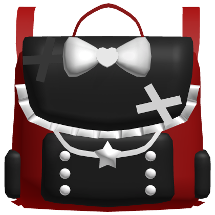 bag school black and red