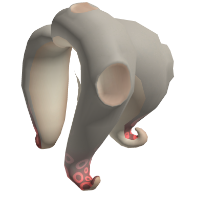 Extra-Curly Upper-Cups Tentacle Hair (White) Roblox item