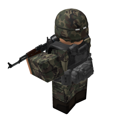 🎯 Military Guard Camo Army Soldier Sniper Radio