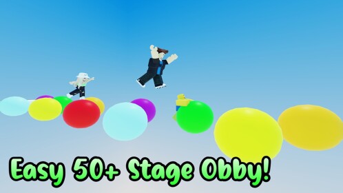 [NEW UPDATE] Easy 50+ Level Obby! ⭐