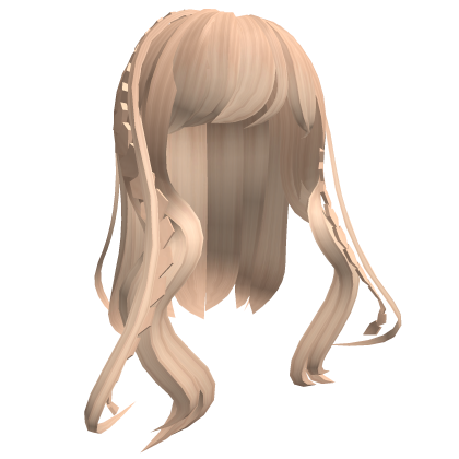 Soft Fluffy Hair Braided in Blonde thumbnail