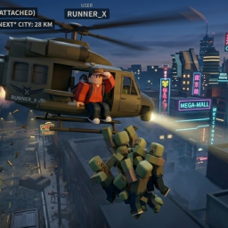 fight zombies in a deserted city