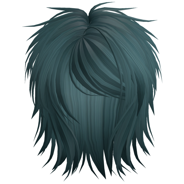 Short Fluffy Scene Blowout Teal
