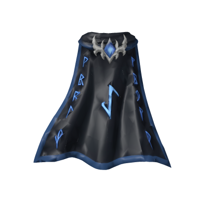 Blue Rune Cape