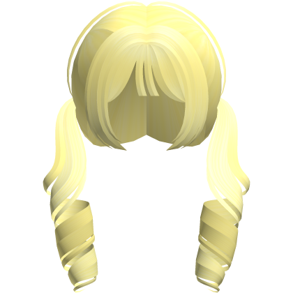 yellow adorable shoujo moe pigtails