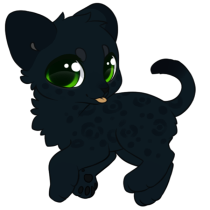 Chibi Panther Roblox decal