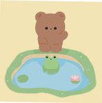 ~bear & frog~