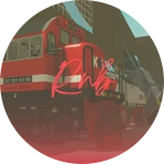 Red & Blue Locomotive Pass.