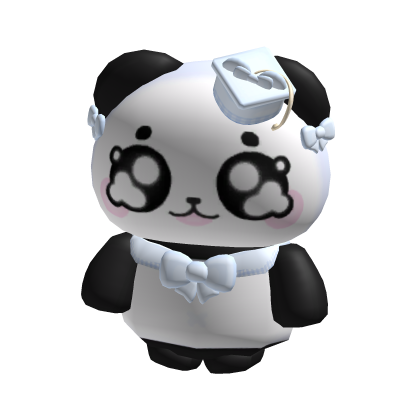 ♡ cute blue panda sailor plush holdable thumbnail