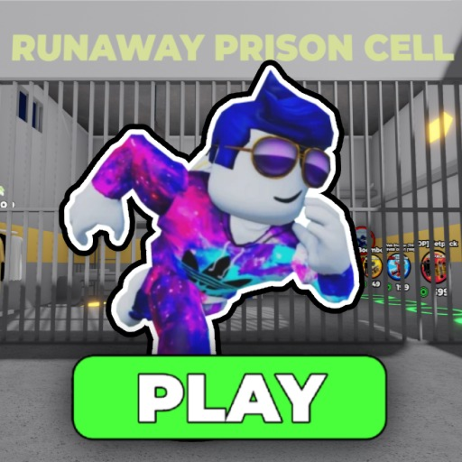 RUNAWAY PRISON RUN! (Obby) official Roblox game thumbnail