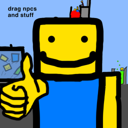 drag npcs and stuff