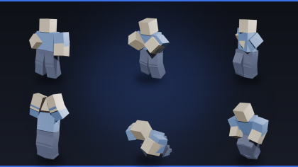 R15 Magic Spell Cast Animation Pack Mage Wizard preview 1