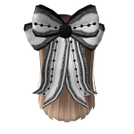 Pretty Brown Hair With Bow