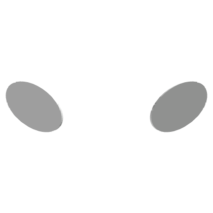 White Chibi Eyebrows