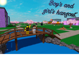 Boys and Girl Hangout