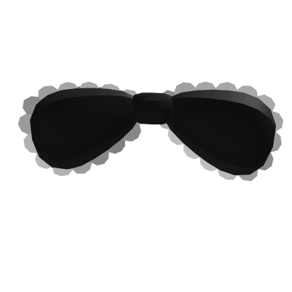 hair bow - black ♡ Roblox item
